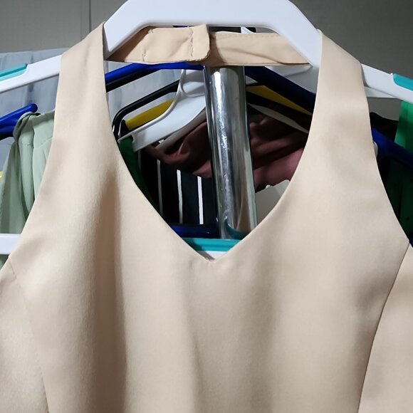 Sweetie Pie Girls Size 8 Formal Dress Color is Cafe - Picture 4 of 8